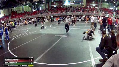 65 lbs Semifinal - Skylar Neisius, The Best Wrestler vs Matthew Merritt, Fremont Wrestling Club