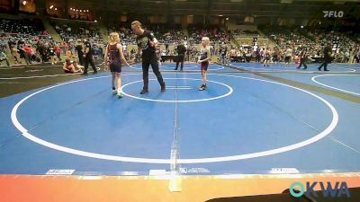 62 lbs Quarterfinal - Eddison Jacobson, Bridge Creek Youth Wrestling vs Tory Rice, Clinton Youth Wrestling