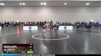 191 lbs Round 5 (12 Team) - Nia Crosdale, King University vs Melissa Jacobs, Augsburg University