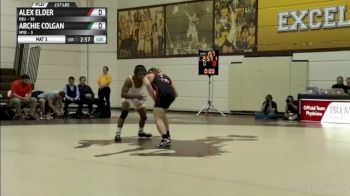 157lbs Match ALEX ELDER (OSU) vs. ARCHIE COLGAN (WYO)