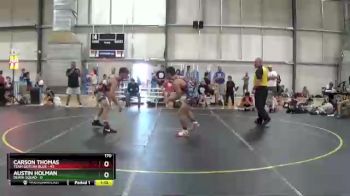 170 lbs Round 1 (6 Team) - Carson Thomas, Team Gotcha Blue vs Austin Holman, Death Squad