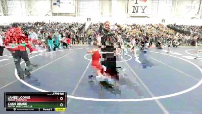 47 lbs Quarterfinal - Cash Drake, Fulton Wrestling Club vs James Loomis, Mexico Wrestling