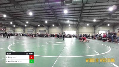 125 lbs Round Of 64 - Legend Ellis, Coweta Tiger Wrestling vs Croix Gudenkauf, McDominate Training Center