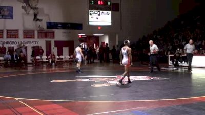 125 lbs match Nathan Tomasello Ohio State vs. Kory Mines Edinboro