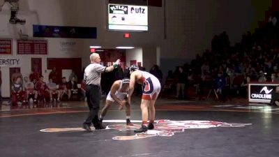 285 lbs match Ray Gordon Ohio State vs. Warren Bosch Edinboro