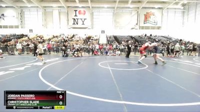 190 lbs Cons. Round 1 - Jordan Passero, Amherst Youth Wrestling vs Christopher Slade, Crown City Wrestling Club