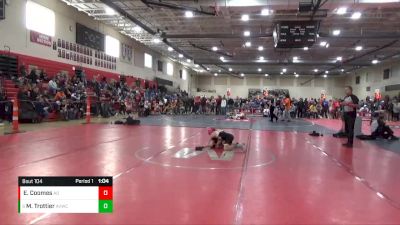 80 lbs 3rd Place Match - Madilyn Trottier, Apple Valley Wrestling Club vs Ella Coomes, American Outlaws