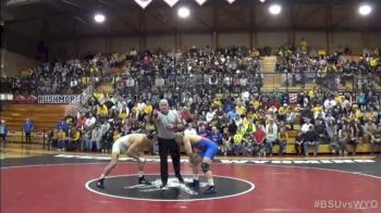 157lbs Match LUCUS SOMORA (Boise St) vs. BRANDON RICHARDSON (Wyoming)