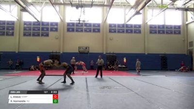 285 lbs Round of 16 - Laith Alsous, Campbell vs Ralph Normandia, Rutgers