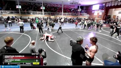 160 lbs Cons. Round 3 - Matthew Wines, Davenport vs Jonathan Sumerlin, Medical Lake