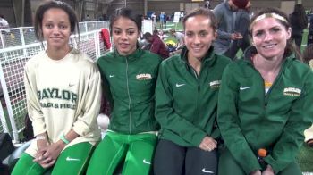 Baylor Women's DMR run sub 11-flat!