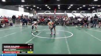 65 lbs Round 2 (8 Team) - Ausome Guillermo, Aggression Legionaries vs Brody Compau, Roundtree Wrestling Academy