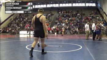 220lbs 3rd Place Match Jason Kocher (Northampton) vs. Joshua Newhart (Freedom)