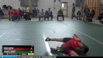72 lbs Round 5 (6 Team) - Rowdy Angst, Missouri Wrestling vs Zack Dixon, Diamond Fish