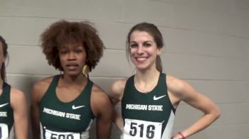 MSU ladies DMR dethrones Wolverines, Run NCAA #2 10:57