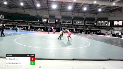 285 lbs Round Of 32 - Ernest Obiorah, St. Pauls NH vs James Carrington, Saint Frances Academy