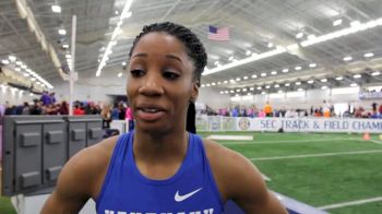 60 hurdles meet record for Kentucky's Kendra Harrison