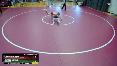 138 lbs Semifinal - Christian Jelle, Scoring Edge Wrestling Center vs Carter Young, Minnesota