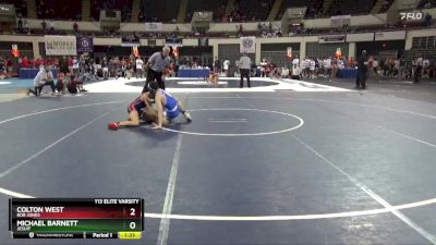 113 Elite Varsity Quarterfinal - Michael Barnett, Jesuit vs Colton West, Bob Jones