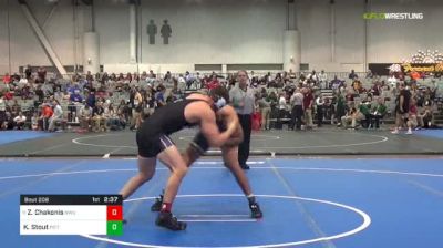 197 lbs Rd Of 32 - Zack Chakonis, Northwestern vs Kellan Stout, Pittsburgh