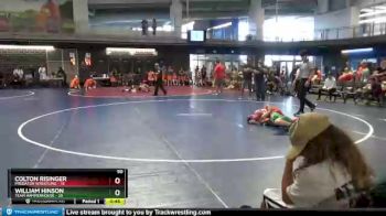 90 lbs Round 1 (10 Team) - Colton Risinger, Predator Wrestling vs William Hinson, Team Hammerhouse