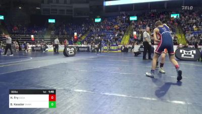 90 lbs Round Of 32 - Hunter Fry, Cocalico vs Bryden Kessler, Shamokin