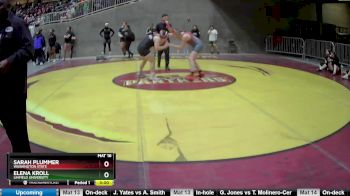 155 lbs Quarterfinal - Elena Kroll, Linfield University vs Sarah Plummer, Washington State