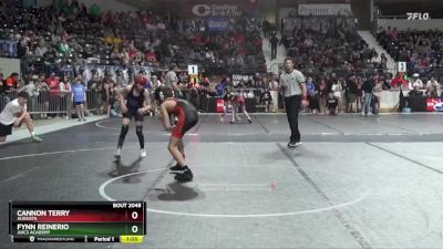 96 lbs Semifinal - Cannon Terry, Augusta vs Fynn Reinerio, Juic3 Acad3my