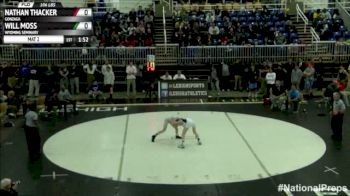 106lbs Finals Nathan Thacker (Gonzaga) vs. Will Moss (Wyoming Seminary)