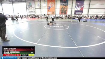 105 lbs Rd# 7- 10:45am Saturday Final Pool - Isiah Estrada, Team New Mexico vs Chase Broderson, Iron Horse