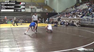 133lbs Quarter-finals Mason Beckman (Lehigh) vs. Travis Passaro (Hofstra)