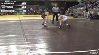 125lbs Quarter-finals Billy Watterson (Brown) vs. Scott Parker (Lehigh)