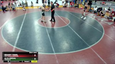 97 lbs Round 2 - Klyd Kresal, Minnesota vs Brandt Tisdel, New Prague Wrestling