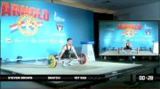 Steven Brown Snatch 107 kgs