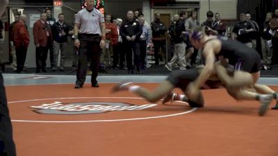 184lbs Match Kenny Courts (Ohio State) vs. Mitch Sliga (Northwestern)