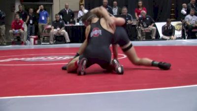 149lbs Round 1 Hunter Stieber (Ohio State) vs. Brandon Nelsen (Purdue)