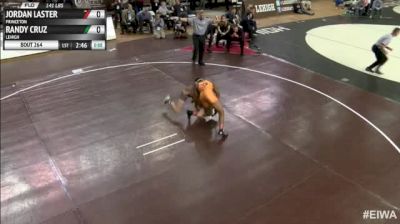 141lbs Finals Randy Cruz (Lehigh) vs. Jordan Laster (Princeton)