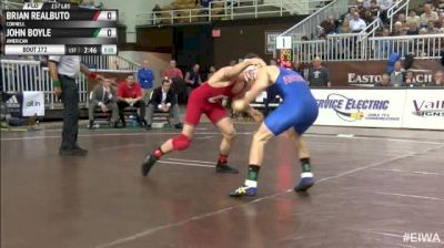 157lbs Finals Brain Realbuto (Cornell) vs. John Boyle (American)