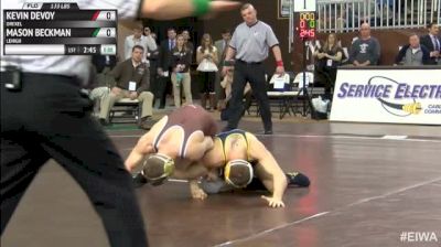 133lbs Finals Mason Beckman (Lehigh) vs. Kevin Devoy (Drexel)