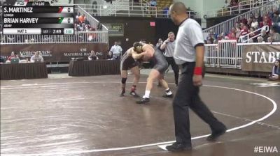 174lbs Semi-finals Santiago Martinez (Lehigh) vs. Brian Harvey (Army)