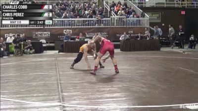 149lbs Semi-finals CJ Cobb (Penn) vs. Chris Perez (Princeton)