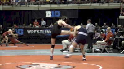 174lbs Semi-finals Matt Brown (Penn State) vs. Mike Evans (Iowa)