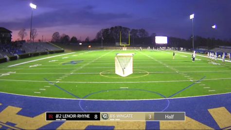 Replay: Lenoir-Rhyne vs Wingate | Mar 23 @ 7 PM