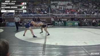 184lbs Semi-finals Thomas Sleigh (Bucknell) vs. Nathaniel Brown (Lehigh)