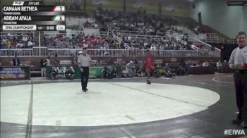 197lbs Semi-finals Abe Ayala (Princeton) vs. Canaan Bethea (Penn)