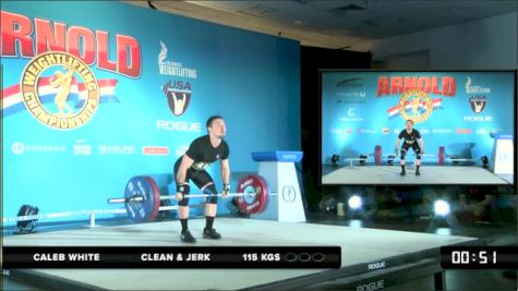 Caleb White CJ 115 kgs