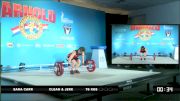 Sara Carr CJ 76 kgs