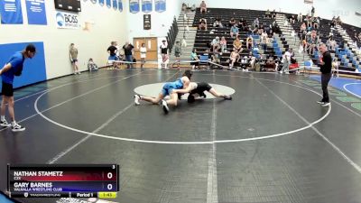 138 lbs Cons. Semi - Nathan Stametz, C2X vs Gary Barnes, Valhalla Wrestling Club