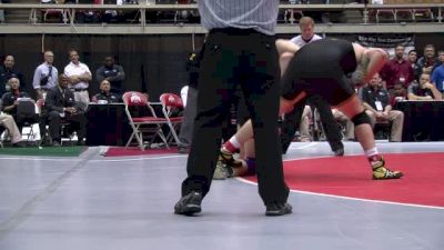 285lbs Finals Mike McMullan (Northwestern) vs. Bobby Telford (Iowa)