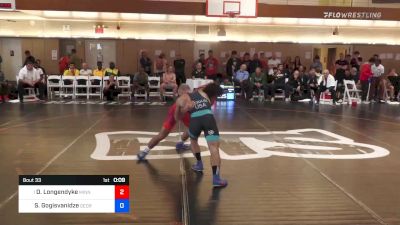 67 kg Semifinal - David Stepanian, New York Athletic Club vs Lenny Merkin, New York Athletic Club